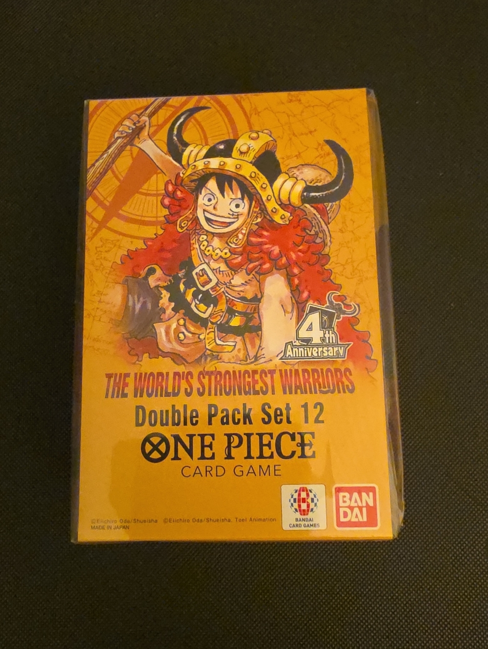 One Piece Card Game Double Pack Set 12 - Yellow
